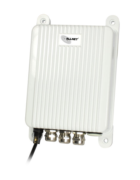 L-ALL-SGO8103P | ALLNET Switch unmanaged outdoor 3 Port Gigabit 100W 3x PoE+ 1x SFP Lüfterlos IP66 - Switch - Kupferdraht | ALL-SGO8103P | Netzwerktechnik