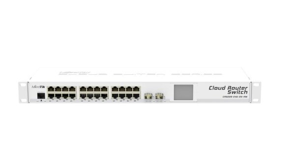 L-CRS326-24G-2S+RM | MikroTik Cloud Router Switch CRS326-24G-2S+RM - Router - 1 Gbps | CRS326-24G-2S+RM | Netzwerktechnik