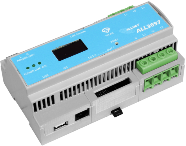 L-ALL3697-32A | ALLNET MSR Powermeter ZentraleALL3697-32A 32A 3phasig inkl. S0 opt. & Induktion & 2 | ALL3697-32A | Elektro & Installation