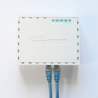 MikroTik RB750GR3 - Ethernet-WAN - Gigabit Ethernet - Türkis - Weiß