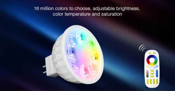L-FUT104 | Synergy 21 LED Retrofit GX5.3 4W RGB-WW Lampe mit Funk und WLAN | FUT104 | Elektro & Installation