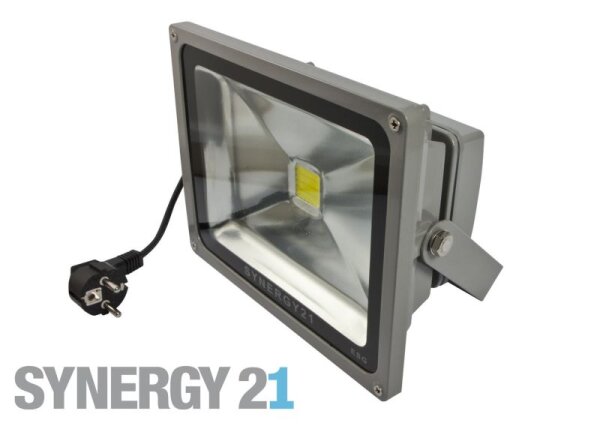 Synergy 21 S21-LED-TOM00263 50W LED A+ Schwarz - Grau Flutlicht