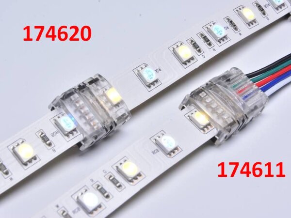 L-S21-LED-001191 | Synergy 21 FLEX Strip zub. Easy Connect to Wire 12mm RGB-W | S21-LED-001191 | Elektro & Installation