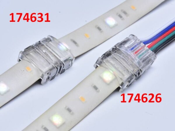 L-S21-LED-001208 | Synergy 21 174626 - LED FLEX Strip - 5 pin - DC3V-24V / 5A - Transparent | S21-LED-001208 | Elektro & Installation