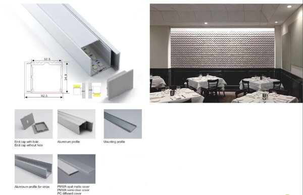 L-S21-LED-PR20081 | Synergy 21 S21-LED-PR20081 Profil Lichtmontage & Zubehör | S21-LED-PR20081 | Elektro & Installation