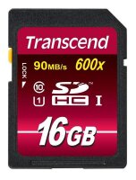 Transcend SDHC              16GB Class10 UHS-I 600x Ultimate