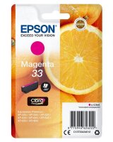 Epson Oranges Singlepack Magenta 33 Claria Premium Ink - Standardertrag - Tinte auf Pigmentbasis - 4,5 ml - 300 Seiten - 1 Stück(e)