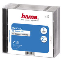 I-00044745 | Hama CD-Doppel-Leerhülle Standard,...