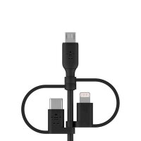 Belkin BOOST Charge Univ. Kabel 1,2m Lightn./Micro/USB-C - USB-A