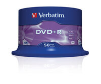 I-43550 | Verbatim VB-DPR47S3A - DVD+R - 120 mm - Spindel - 50 Stück(e) - 4,7 GB | 43550 | Verbrauchsmaterial