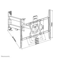 X-FPMA-W460BLACK | Neomounts by Newstar Flachbild Wandhalterung - 177,8 cm (70 Zoll) - 75 x 75 mm - 600 x 400 mm - 0 - 20° - 10° - Schwarz | FPMA-W460BLACK | Displays & Projektoren | GRATISVERSAND :-) Versandkostenfrei bestellen in Österreich