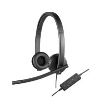 X-981-000575 | Logitech USB Headset H570e - Kopfhörer - Kopfband - Büro/Callcenter - Schwarz - Binaural - 79 dB | 981-000575 | Audio, Video & Hifi
