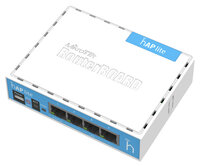 L-RB941-2ND | MikroTik hAP lite - 10,100 Mbit/s - 5 V - 3 W - Weiß - Integrierte Antenne - 1,5 dBi | RB941-2ND | Netzwerktechnik