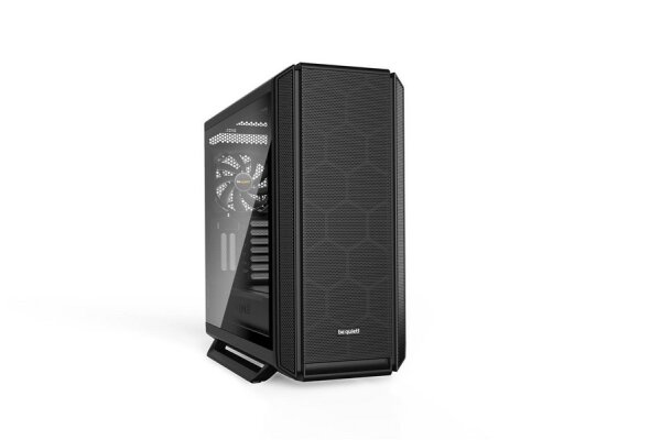 A-BGW39 | Be Quiet! Silent Base 802 Window Black - Midi Tower - PC - Acrylnitril-Butadien-Styrol (ABS) - Stahl - Schwarz - ATX - EATX - micro ATX - Mini-ITX - 18,5 cm | BGW39 | PC Komponenten