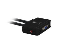 N-KVM-0223 | LevelOne KVM-0223 - KVM-/Audio-Switch - USB...