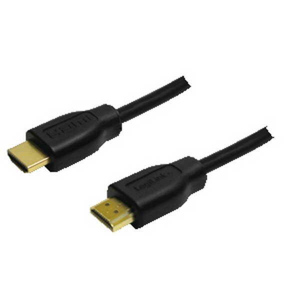 Y-CH0038 | LogiLink 3m HDMI - 3 m - HDMI Typ A (Standard) - HDMI Typ A (Standard) - 8,16 Gbit/s - Schwarz | CH0038 | Zubehör