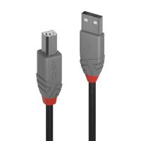X-36673 | Lindy 36673 USB Kabel 2 m USB A USB B Männlich Schwarz | 36673 | Zubehör