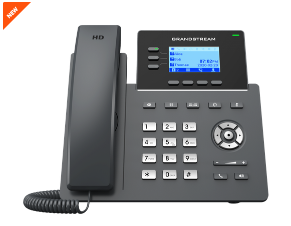 L-GRP-2603 | Grandstream SIP GRP-2603 Carrier-Grade IP-Phone - VoIP-Telefon - Switch | GRP-2603 | Telekommunikation