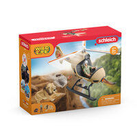I-42476 | Schleich Wild Life Animal rescue helicopter - 3 Jahr(e) - Mehrfarbig - 8 Jahr(e) - 3 Stück(e) - Nicht für Kinder unter 36 Monaten geeignet - 300 mm | 42476 | Spiel & Hobby