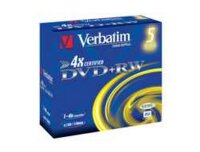 I-43229 | Verbatim DataLife DataLifePlus - DVD+RW 4x - 4,7 GB 120min - 5er Jewel Case | 43229 | Verbrauchsmaterial | GRATISVERSAND :-) Versandkostenfrei bestellen in Österreich