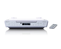 Lenco KCR-150 - Wandverteiler - Digital - FM - LCD - Weiß - Tasten