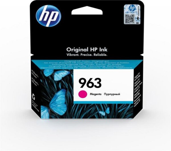 Y-3JA24AE#BGX | HP 963 - Original - Tinte auf Pigmentbasis - Magenta - HP - HP OfficeJet Pro 9010/9020 series - 1 Stück(e) | 3JA24AE#BGX | Verbrauchsmaterial