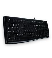 N-920-002645 | Logitech Keyboard K120 for Business - Volle Größe (100%) - Kabelgebunden - USB - QWERTZ - Schwarz | 920-002645 | PC Komponenten