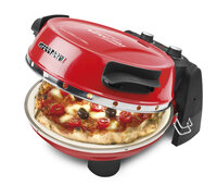I-G10032 | G3Ferrari G10032 - 1 Pizza/Pizzen - 31 cm - 390 °C - Schwarz - Rot - Stein - 1200 W | G10032 | Elektro & Installation