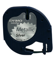 Dymo LetraTAG - Metal Silver - Rolle (1,2 cm x 4 m) 1...