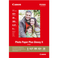 Canon Photo Paper Plus Glossy II PP-201 A3 Foto-Papier - 260 g/m² - 329x423 mm - 20 Blatt