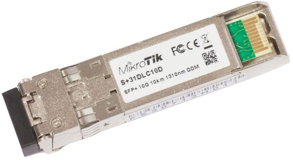 L-XS+31LC10D | MikroTik XS+31LC10D - Faseroptik - 25000 Mbit/s - SFP28 - LC (UPC) - 10000 m - 1310 nm | XS+31LC10D | Netzwerktechnik