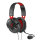 Turtle Beach Bigben Interactive TB043101 - Kopfhörer - Kopfband - Gaming - Schwarz - Rot - Binaural - 1,2 m