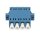 L-S215689 | Synergy 21 LWL-Kupplung LC-Buchse/LC-Buchse 9/125u Singlemode OS2 blau Quad PVC mit - Single- bzw. Monomode-Faser | S215689 | Zubehör