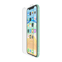 I-F8W948ZZ-AM | Belkin SCREENFORCE - Klare Bildschirmschutzfolie - Apple - iPhone 11 - iPhone XR - Antibakteriell - Schlagfest - Transparent - 1 Stück(e) | F8W948ZZ-AM | Telekommunikation