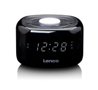 I-CR12 | Lenco CR-12BK - Uhr - Digital - FM - LED - 1,52 cm (0.6 Zoll) - Schwarz | CR12 | Audio, Video & Hifi