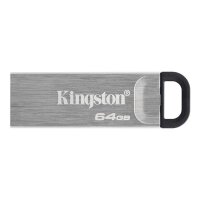 A-DTKN/64GB | Kingston DataTraveler Kyson - 64 GB - USB Typ-A - 3.2 Gen 1 (3.1 Gen 1) - 200 MB/s - Ohne Deckel - Silber | DTKN/64GB | Verbrauchsmaterial