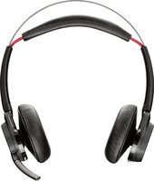 Poly Voyager Focus UC - Kopfhörer - Kopfband - Büro/Callcenter - Schwarz - Binaural - Tasten