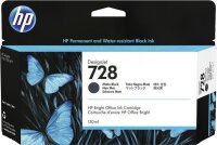 Y-3WX25A | HP 728 130-ml Matte Black DesignJet Ink Cartridge - Standardertrag - Tinte auf Pigmentbasis - 130 ml - 1 Stück(e) - Einzelpackung | 3WX25A | Verbrauchsmaterial