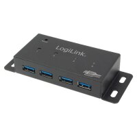 Y-UA0149 | LogiLink USB 3.0 HUB 4-PORT METALL GEHAEUSE -...
