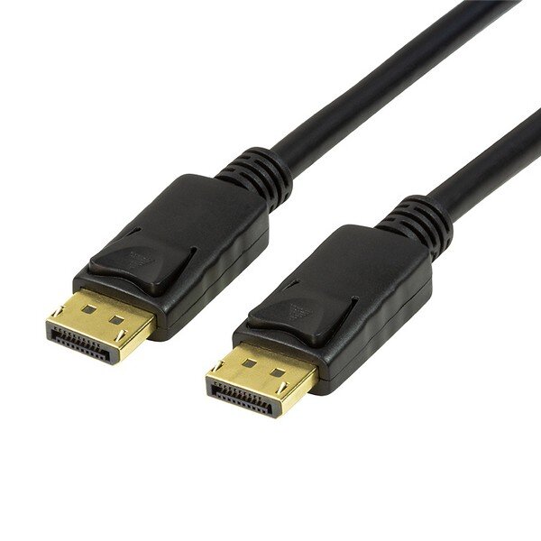 Y-CV0119 | LogiLink CV0119 - 1 m - DisplayPort - DisplayPort - Männlich - Männlich - Schwarz | CV0119 | Zubehör