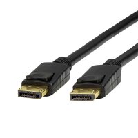 Y-CV0119 | LogiLink CV0119 - 1 m - DisplayPort - DisplayPort - Männlich - Männlich - Schwarz | CV0119 | Kabel / Adapter |