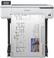 Y-C11CF11302A0 | Epson SureColor SC-T3100 - Wireless Printer (with stand) - Tintenstrahl - 2400 x 1200 DPI - ESC/P-R,HP-GL/2,HP-RTL - Mattschwarz - Pigment Cyan - Pigment gelb - Pigment Magenta - 26 ml - 50 ml - 80 ml - PrecisionCore | C11CF11302A0 | Druc