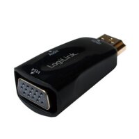 Y-CV0107 | LogiLink CV0107 - HDMI - VGA - Schwarz |...