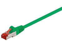 Y-95474 | Wentronic CAT 6-100 LC SSTP PIMF 1m - 1 m - Cat6 - RJ-45 - RJ-45 - Grün | 95474 | Zubehör