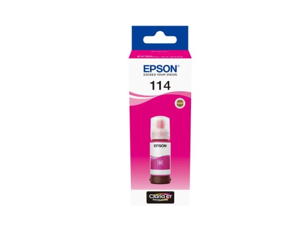 Y-C13T07B340 | Epson 114 EcoTank Magenta ink bottle - Standardertrag - 70 ml - 1 Stück(e) - Einzelpackung | C13T07B340 | Verbrauchsmaterial