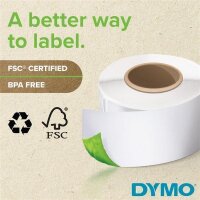 Y-2112283 | Dymo LabelWriter™ Durable Etiketten - 25 x 54mm - Weiß - Selbstklebendes Druckeretikett - Polypropylen (PP) - Dauerhaft - Universal - -18 - 50 °C | 2112283 | Papier, Folien, Etiketten |
