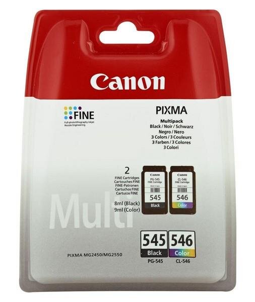 Y-8287B005 | Canon PG-545 cl-546 Multipack - 2 - Original - Tintenpatrone | 8287B005 | Verbrauchsmaterial