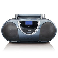 I-SCD-6800GY | Lenco SCD-6800 portable CD Player MP3 Kassette FM Radio DAB+ grau - CD-Player | SCD-6800GY | Audio, Video & Hifi