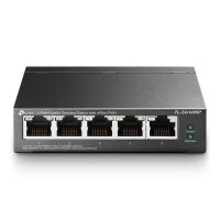 X-TL-SG1005P | TP-LINK TL-SG1005P ungemanaged Gigabit Ethernet (10/100/1000) Energie Über Ethernet (PoE) Unterstützung Schwarz Netzwerk-Switch | TL-SG1005P | Netzwerktechnik