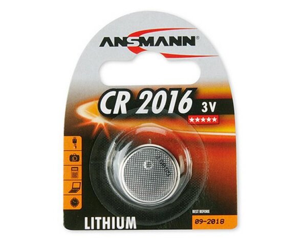 Y-5020082 | Ansmann CR 2016 - Einwegbatterie - CR2016 - Lithium-Ion (Li-Ion) - 3 V - 1 Stück(e) - Nickel | 5020082 | Zubehör